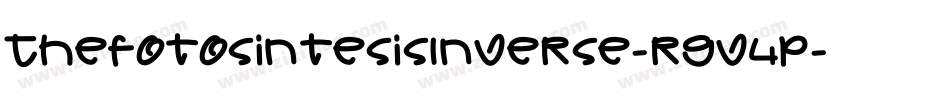 ThefotosintesisInverse-rgv4p字体转换