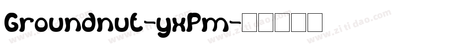Groundnut-yxPm字体转换