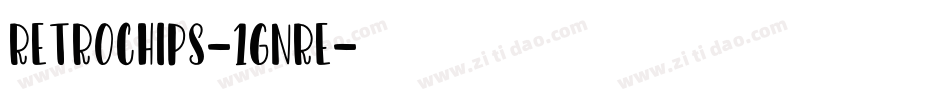 Retrochips-1GnRe字体转换