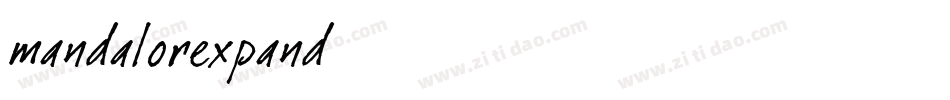 mandalorexpand字体转换