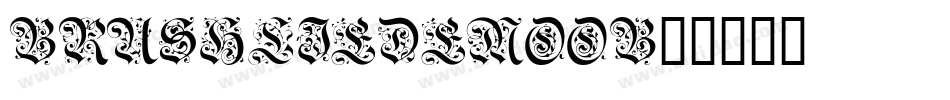 BrushlieDemo-51O5B字体转换
