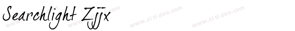 Searchlight-Zjjx字体转换