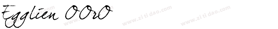 Egglien-OOrO字体转换