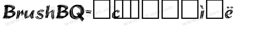 BrushBQ字体转换