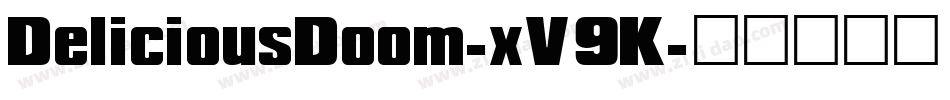 DeliciousDoom-xV9K字体转换