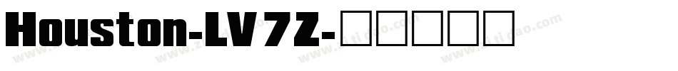 Houston-LV7Z字体转换