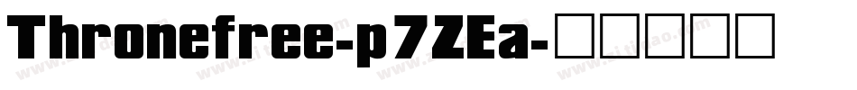 Thronefree-p7ZEa字体转换