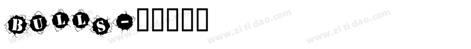 Bulls字体转换