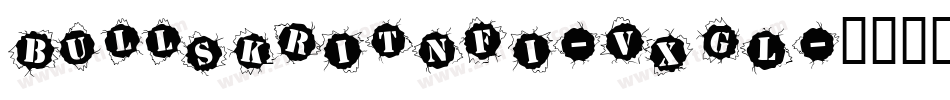 BullskritNfi-vXGL字体转换