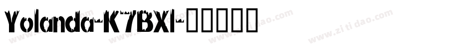 Yolanda-K7BXl字体转换