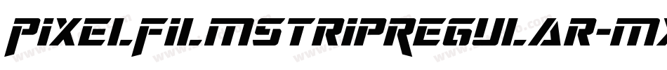 PixelFilmstripRegular-mX6x字体转换