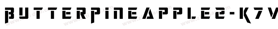 ButterPineapple2-K7V5Z字体转换