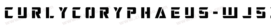 CurlyCoryphaeus-wJ5z字体转换 CurlyCoryphaeus-wJ5z字体转换