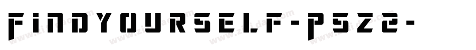 Findyourself-P5z2字体转换