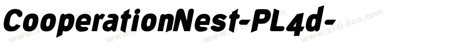 CooperationNest-PL4d字体转换 CooperationNest-PL4d字体转换