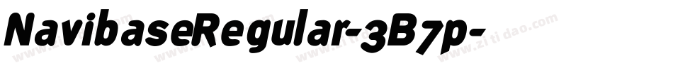 NavibaseRegular-3B7p字体转换 NavibaseRegular-3B7p字体转换