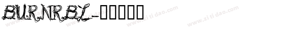 BURNRBL字体转换