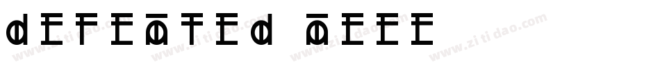 Defeated-aeeE字体转换