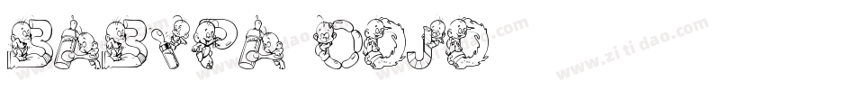 Babypa-Odjd字体转换