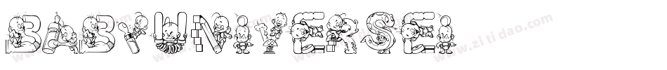 Babyuniversei字体转换