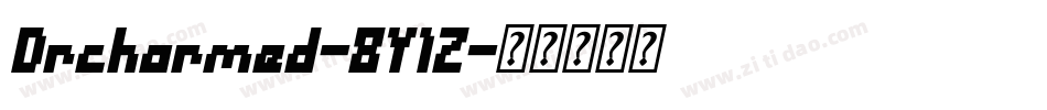Drcharmed-8Y1Z字体转换