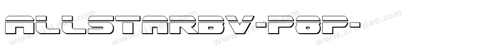 AllStarBv-P8P字体转换