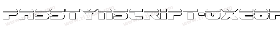 Passtynscript-gxE8p字体转换
