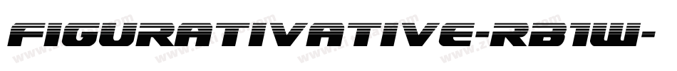 Figurativative-RB1W字体转换