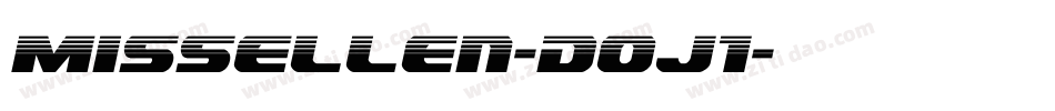 MissEllen-D0J1字体转换