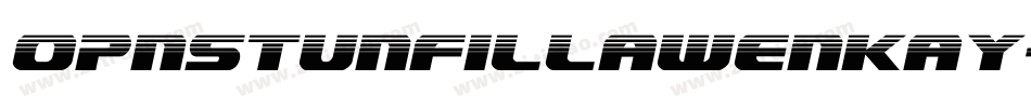 OpnStunfillawenkay-xo0j字体转换