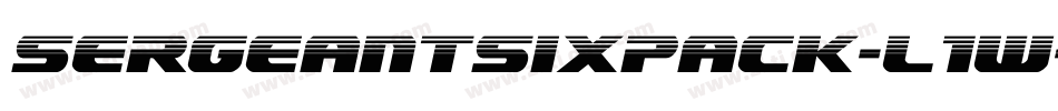 SergeantSixpack-l1w字体转换 SergeantSixpack-l1w字体转换
