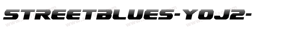 StreetBlues-y0J2字体转换