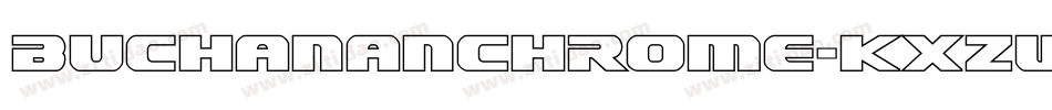BuchananChrome-KXzW字体转换