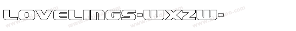 Lovelings-wXzw字体转换