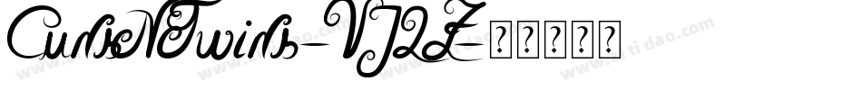CurlsNTwirls-VJLZ字体转换