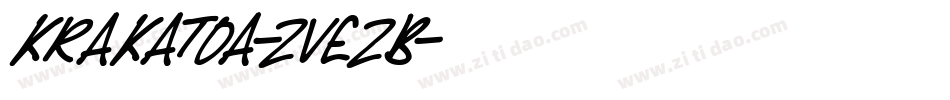 Krakatoa-ZVEzB字体转换