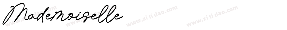 Mademoiselle字体转换