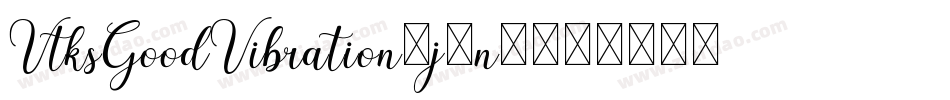 VtksGoodVibration-j7n7字体转换 VtksGoodVibration-j7n7字体转换