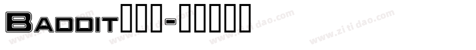Baddit转换器字体转换