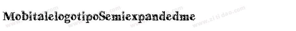 MobitalelogotipoSemiexpandedme-GBxZ字体转换