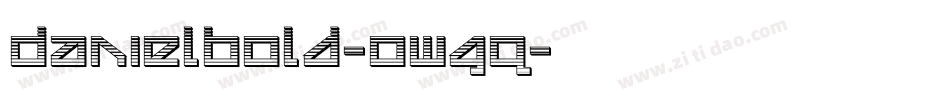 DanielBold-owGq字体转换