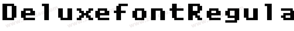 DeluxefontRegular-xoOO字体转换