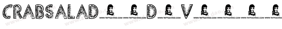 Crabsalad-6d6v字体转换