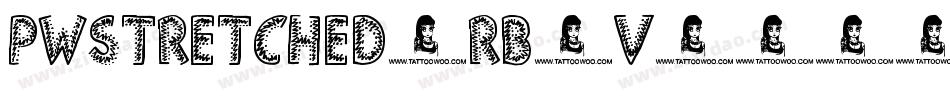 Pwstretched-RB6v字体转换