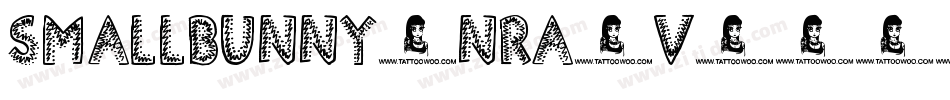 SmallBunny-nRA6V字体转换 SmallBunny-nRA6V字体转换