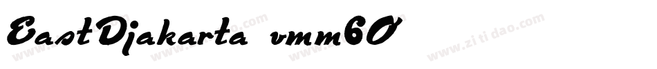 EastDjakarta-vmm6O字体转换
