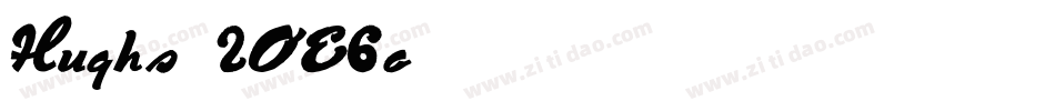 Hughs-2OE6o字体转换
