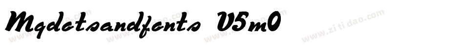 Mgdotsandfonts-V5m0字体转换 Mgdotsandfonts-V5m0字体转换