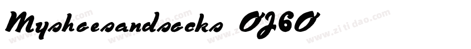 Myshoesandsocks-OJ6O字体转换