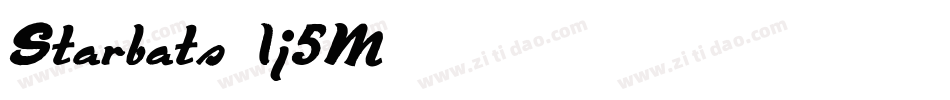 Starbats-1j5M字体转换 Starbats-1j5M字体转换